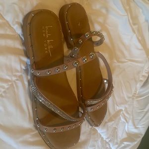 cute rhinestone sandals ✨✨